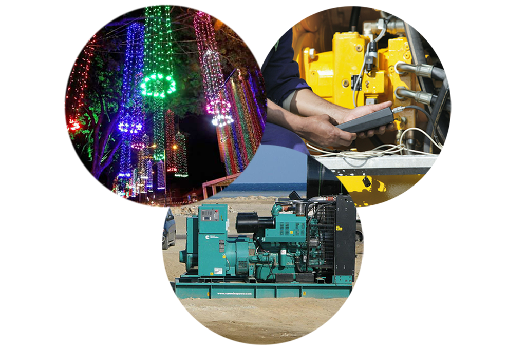 sabari electricals Dg set for hire ,illumination works