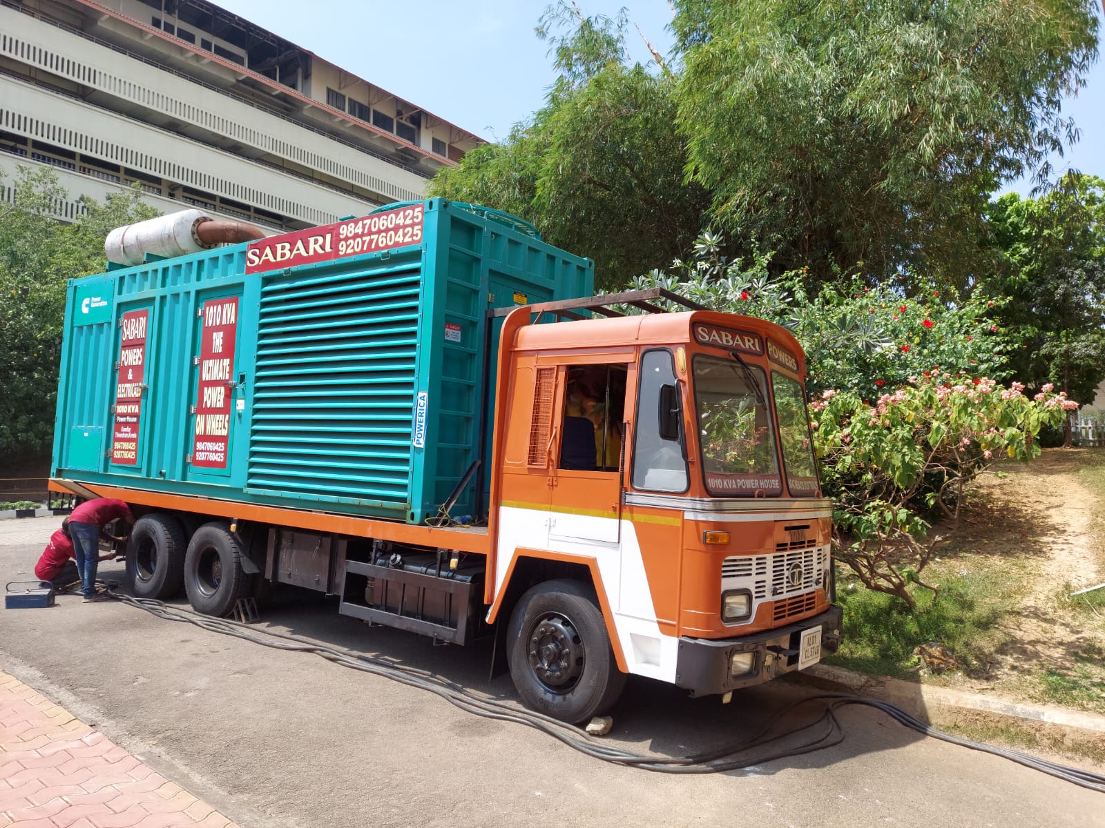 250 KVA Diesel generator for rent trivandrum